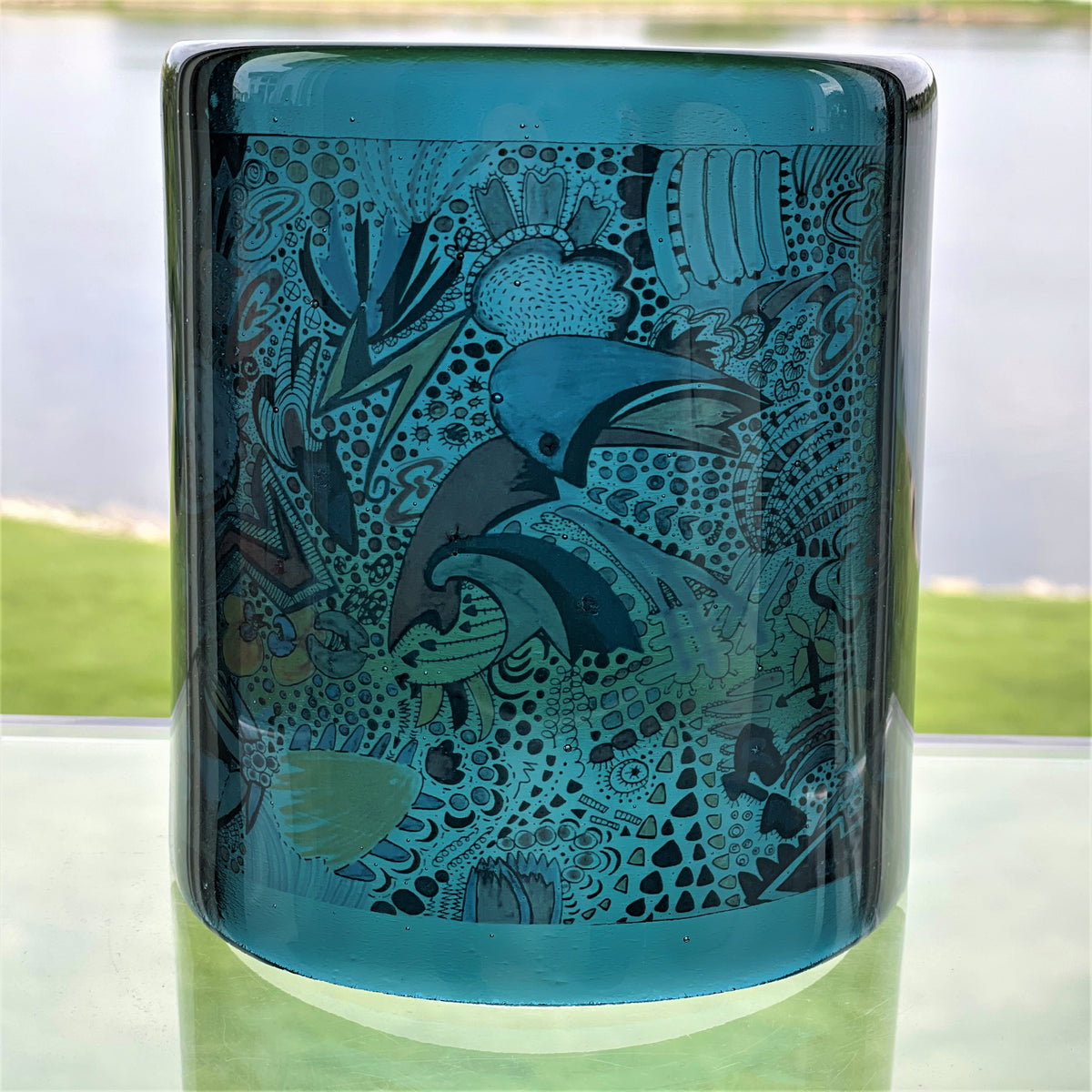 Denizens of the Deep – Wanda Tyner Glass Art